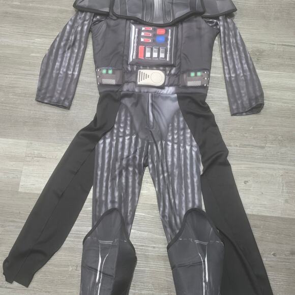 Star Wars Rubie's Darth Vader Mask & One Piece Halloween Costume Cosplay - Picture 3 of 12